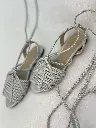 SANDALIA ATHENEA COLOR PLATA